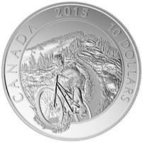 2015 5-coin Adventure Canada $10 Coin Set